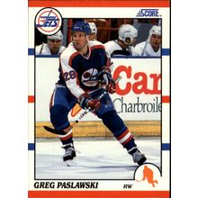 1990/91 Score Hockey Greg Paslawski