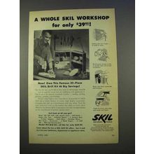 1955 Skil Drill Kit Ad - A Whole Workshop