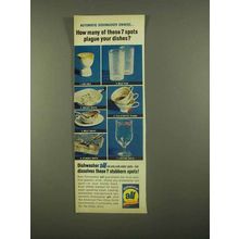 1965 Dishwasher All Detergent Ad - These 7 Spots