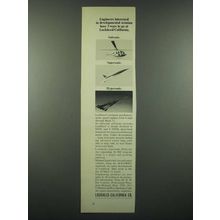 1966 Lockheed-California Ad - Helicopters, SST, SCRAMJET