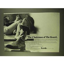 1970 Verde Chairman of the Board Boot Ad