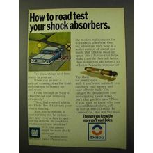 1971 Delco Pleasurizer Shock Absorbers Ad - Road Test