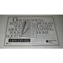 1989 1st Nationwide Bank Ad - One day, you'll really be glad you called about