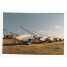 1987 Hurricane Boats Blown over at Thorpe Bay Postcard Essex G