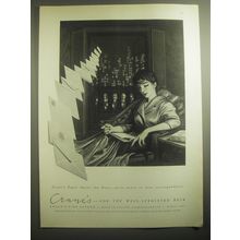 1959 Crane's Paper Ad - Crane's - for the well-appointed desk