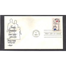FDC Artmaster 2104 20c Family Unity (Cachet-U/A) CV40575
