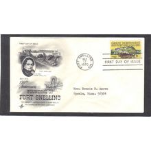 FDC Art Craft 1409 6c Fort Snelling (Cachet-Typed/A) CV40821