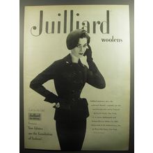 1951 Julliard Woolens Advertisement - Suit by Talmack