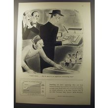 1953 Cincinnati Enquirer Newspaper Ad - Cartoon by Richard Taylor - I don't know