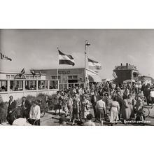 Benelux Pavillion Paviljoen Kijkduin Bicycle Holland RPC Postcard