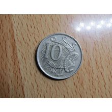 Australia 1972 10 Cents Coin