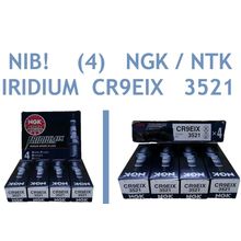 NIB! (4) Genuine NGK 3521 Spark Plug Iridium IX CR9EIX FREE Ship!