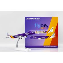 EMBRAER ERJ-195LR FLYBE REG: G-FBEM W/STAND - JC WINGS LH2294 1/200 - PRE ORDER