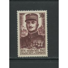 France 1956, 799 d'Esperey, VF, MNH (FR344)