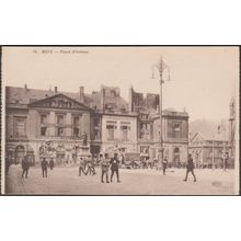 Place d'Armes, Metz, c.1920 - FRN Courtin CPA ELD19