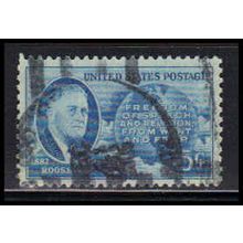 Used 933 5c Franklin Roosevelt Very Fine W3792