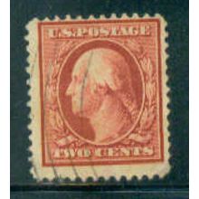 Used 375 2c George Washington Just Clears A08180
