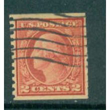 Used 454 2c George Washington Fine A10206