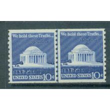 1520 10c Jefferson Memorial Fine MNH CLP B0947