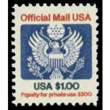 O132 $1 Eagle Fine MNH G0655