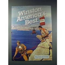 1985 Winston Filters Cigarette Ad - Best