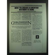 1986 GM General Motors Ad - How To Create A Country Without A King