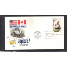 FDC Artmaster 2321 22c Snowy Egret (Cachet-U/A) CV40576