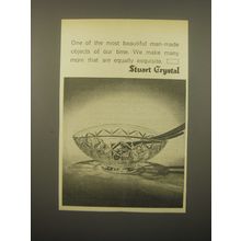 1965 Stuart Crystal Ad - One of the most beautiful man-made objects of our time