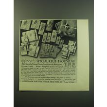1949 Mosse-Linen Special Club Trousseau Advertisement