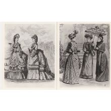 Day Dresses & Beach Victorian Dress 2x Fashion RPC Postcard s