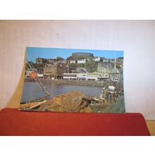 FROM THE RAILWAY PIER, OBAN, SCOTLAND used postcard Colourmaster 1984 pm =