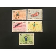 ICOLLECTZONE Niger 347-49, C266-67 Olympics VF NH