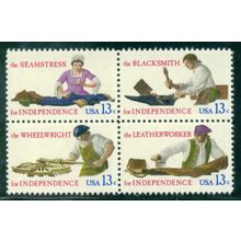 1717-1720 13c Skilled Hands Fine MNH Plt/12 LL 37812-17 L09674