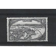 Brunei.SG83 6c Native Houses,Water Village.Fine Used.Aug25a