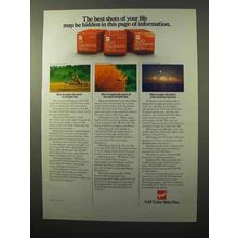 1971 GAF Color Slide Film Ad - Best Shots of Your Life