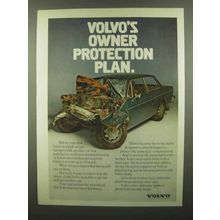 1974 Volvo Car Ad - Owner Protection Plan