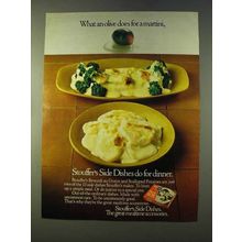 1979 Stouffer's Broccoli au Gratin & Potatoes Ad
