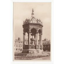 Trinity College Fountain Cambridge Postcard