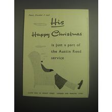 1948 Austin Reed Clothes Ad - His Happy Christmas is just a part
