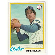 1978 Topps baseball card 17 Mike Krukow - Cubs