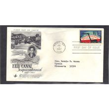 FDC Art Craft 1325 5c Erie Canal (Cachet-Typed/A) CV39003