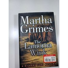 the Lamorna wink by Matha Grimes 1999 hardcover/dust jacket