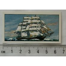 1962 Typhoo Travel through the Ages card No. 5 Sailing Ship