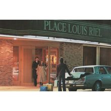 Place Louis Riel Winnipeg Canada Hotel Postcard