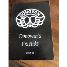 DONOVAN FAN CLUB MAGAZINE : DONOVAN'S FRIENDS ISSUE 15 UNREAD.