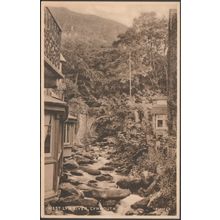 West Lyn River, Lynmouth, Devon, c.1920s - Valentine's Postcard