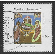 GER 1996 100pf+50 'CHRISTMAS' FINE USED (EBID54-586)