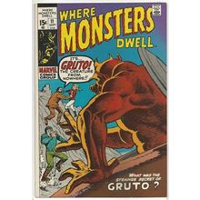 WHERE MONSTERS DWELL # 11 HI GRADE