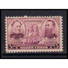 792 3c Farragut-Porter Fine MNH K2416