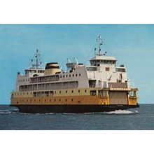 MS Molengat Ferry Postcard